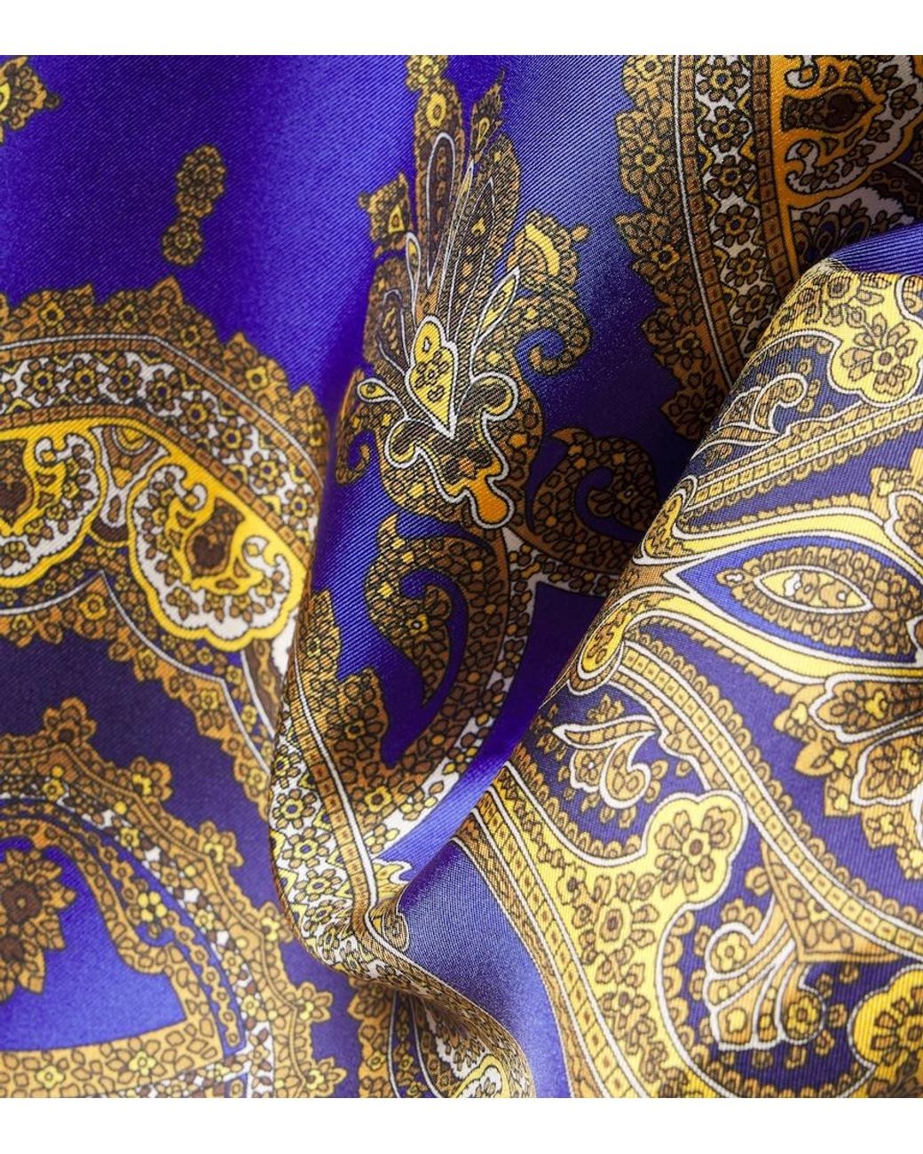 Sciarpa di Saint Laurent in Blue