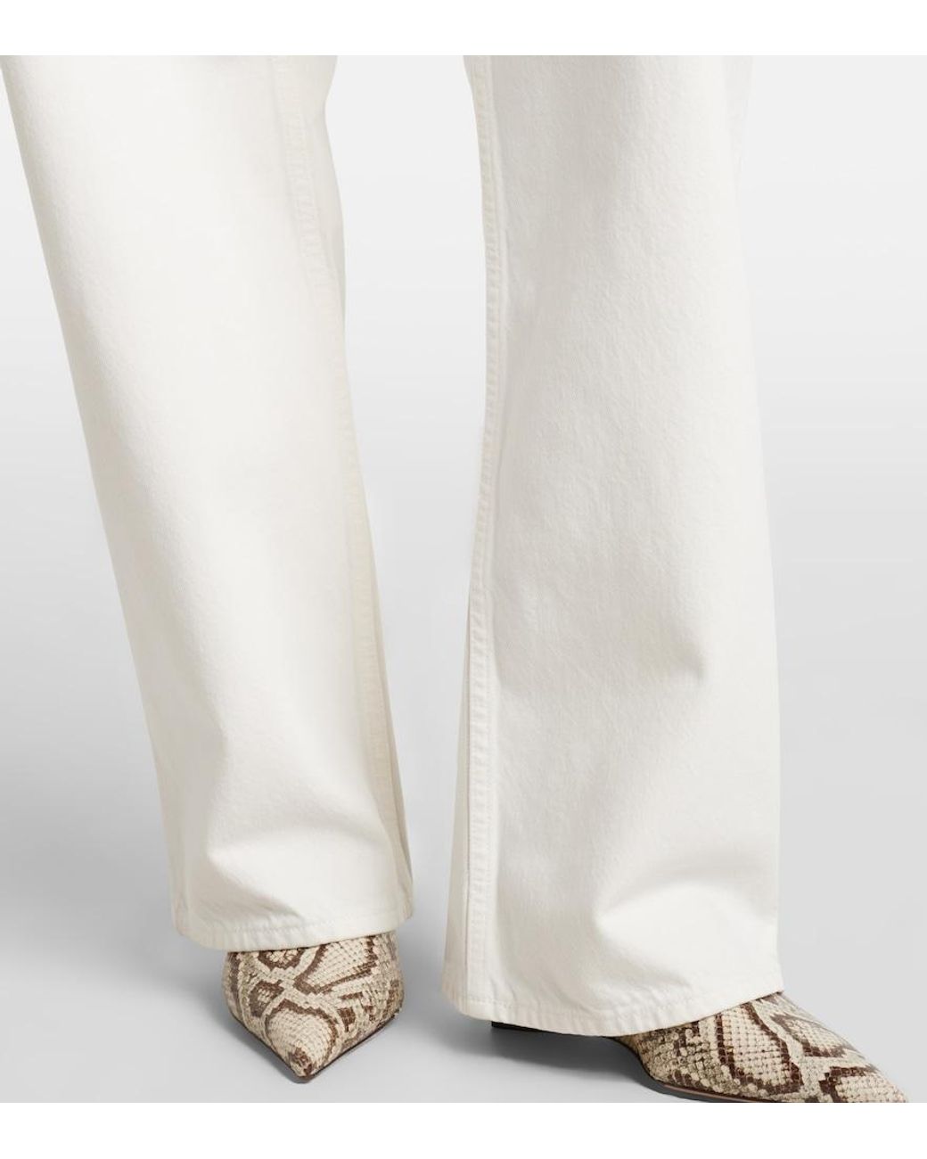Jean Ample Arc 32 Agolde en coloris White