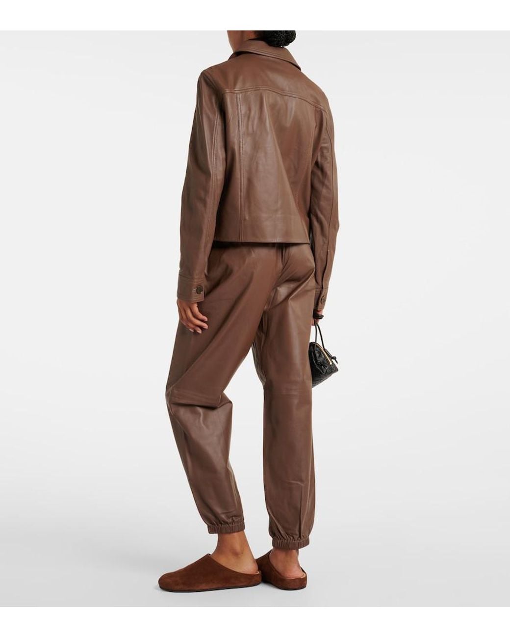Joseph Brown Leather Jacket