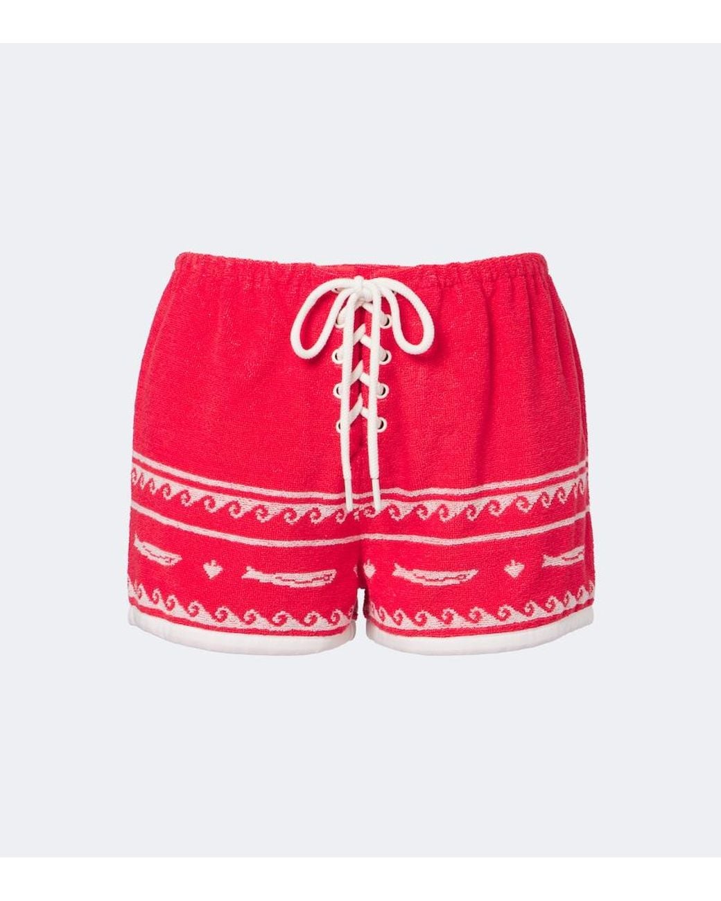Posse Red Cody Cotton Terry Shorts
