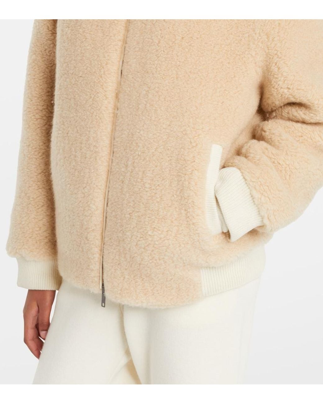 God's True Cashmere Natural Cashmere Jacket