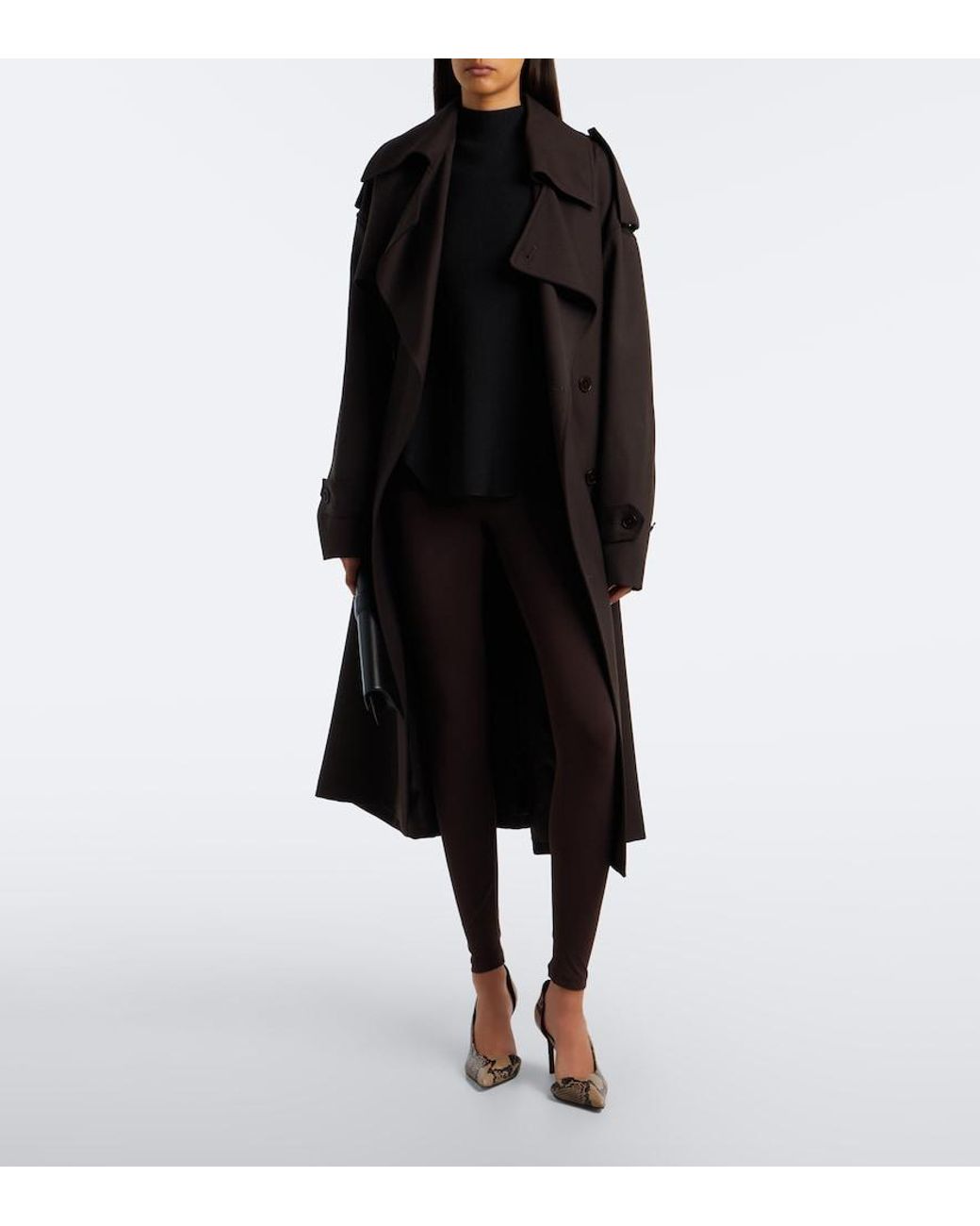 Wolford Brown Thermal Leggings