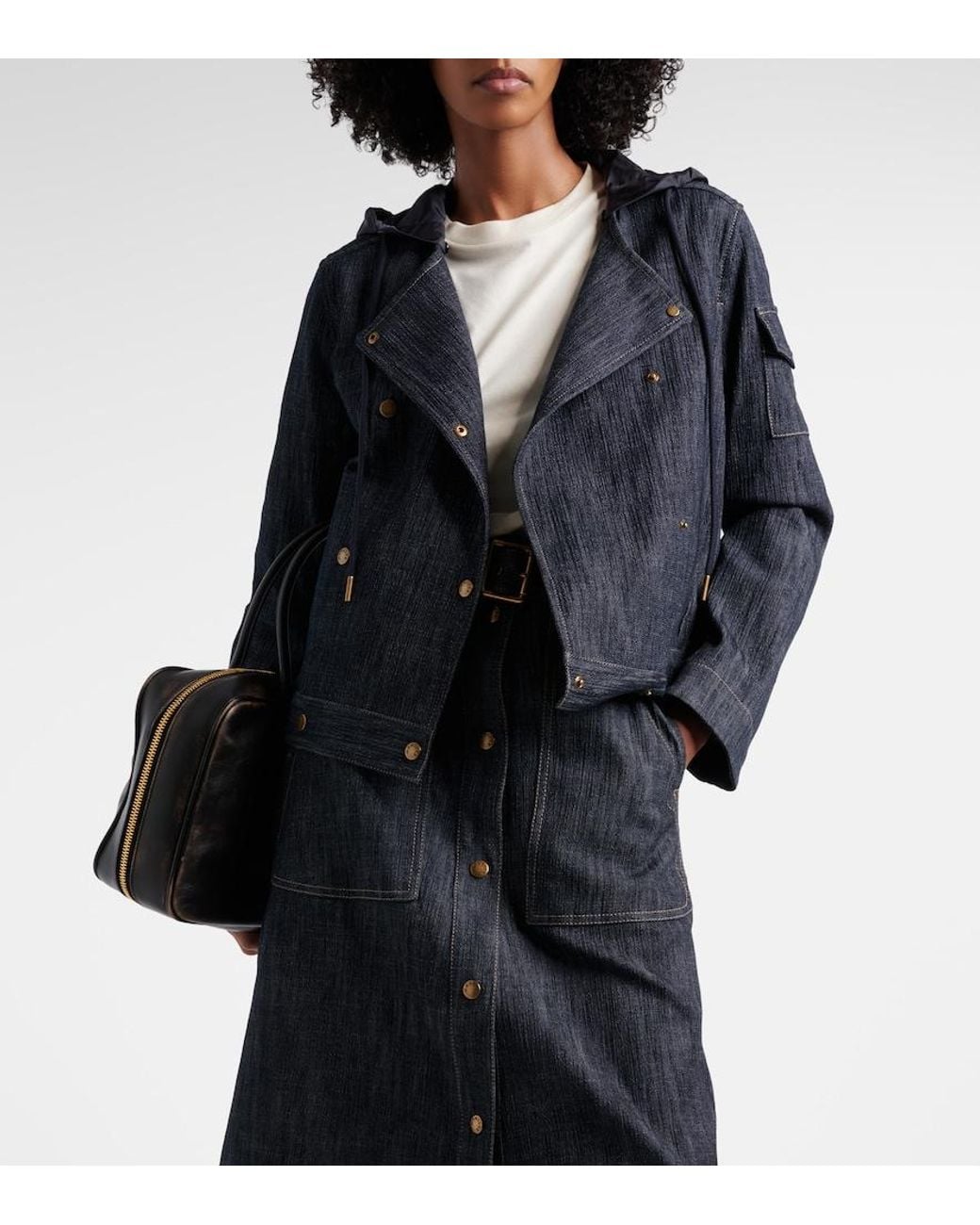Moncler Blue Denim Jackets