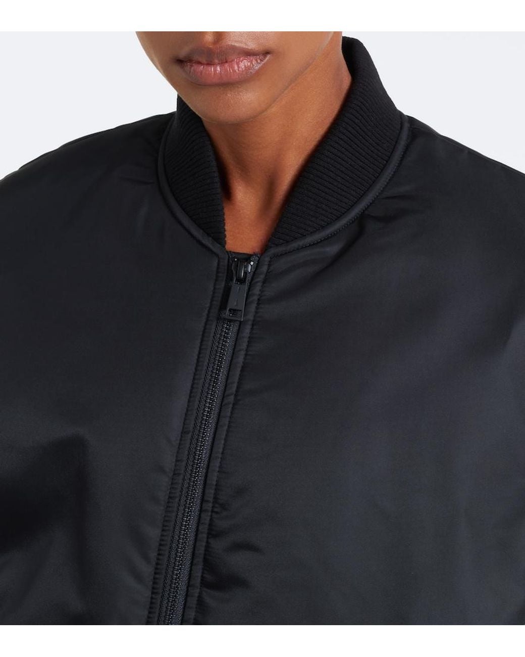 The Upside Black Tribute Bomber Jacket