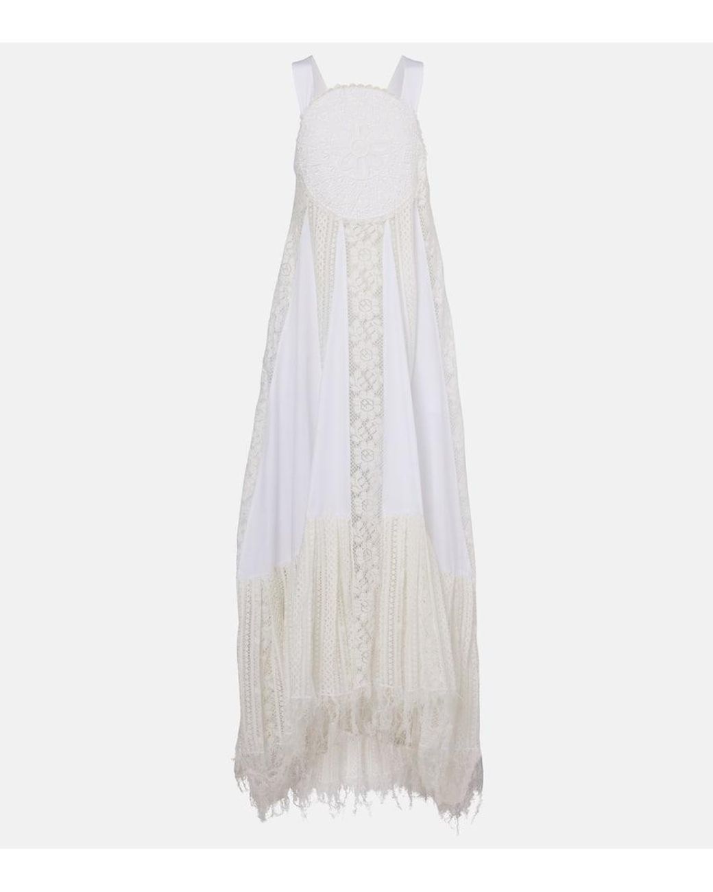 navy dress with white lace Girls' Navy Blue Lace Eyelet Dress
