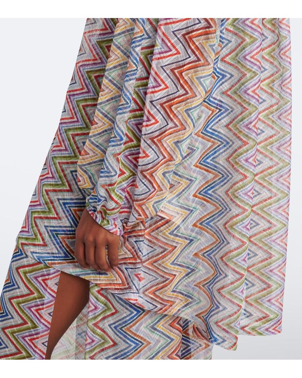 Missoni Multicolor Zigzag Oversized Shirt