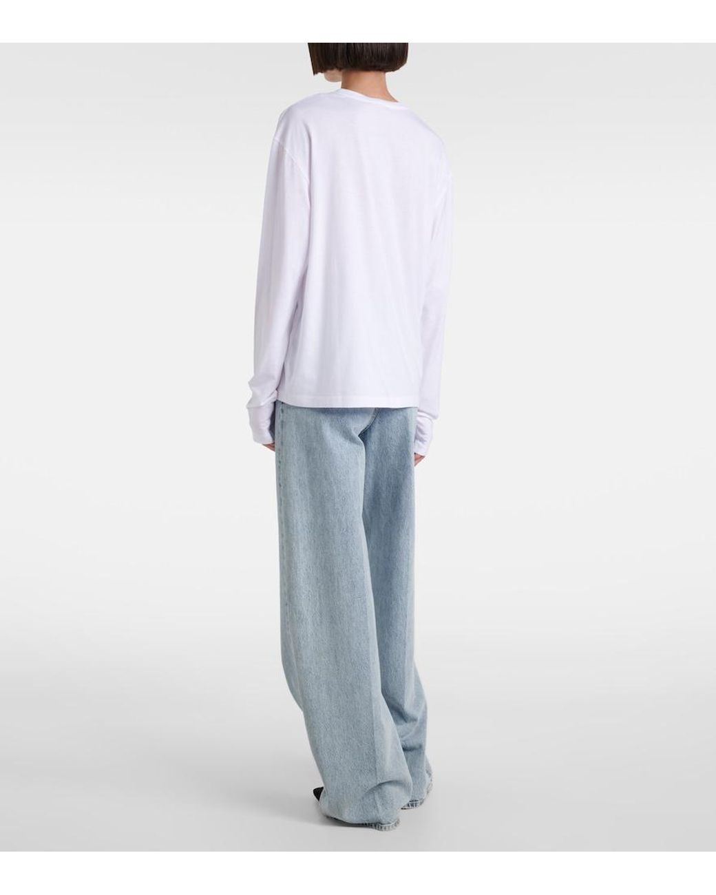 Totême White Jersey T-Shirt