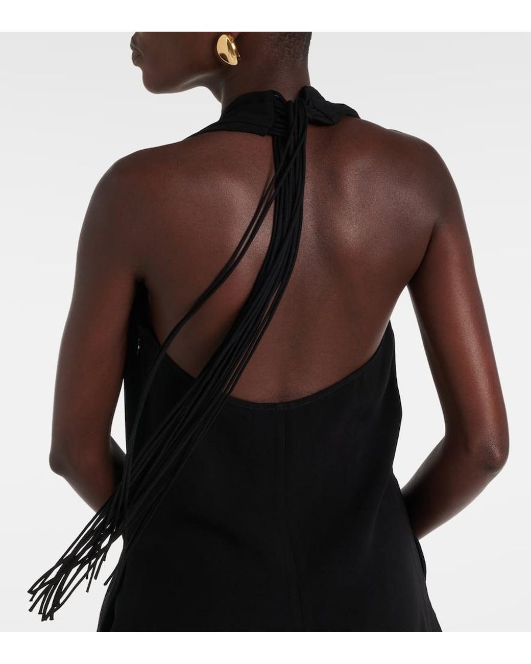 Proenza Schouler Black Top Miller Aus Crepe