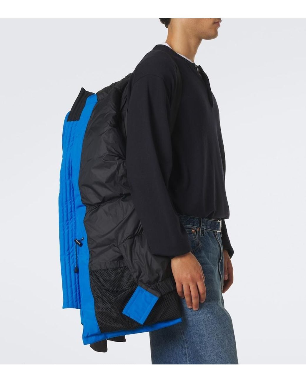 Canada Goose Blue Expedition Hooded Down Parka for men