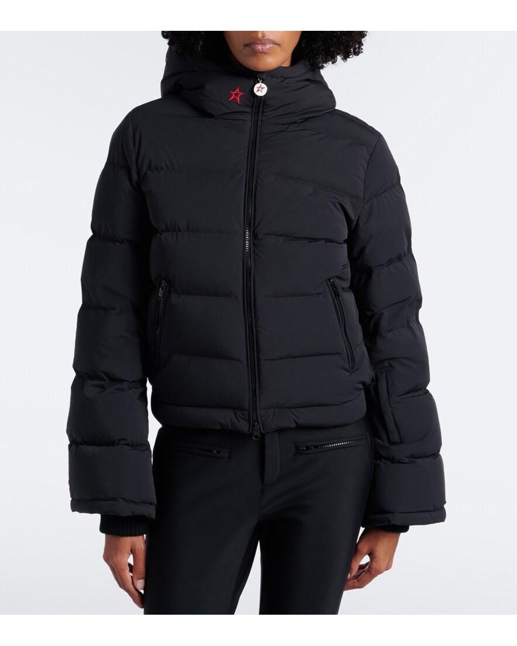 Perfect Moment Blue Polar Flare Down Ski Jacket