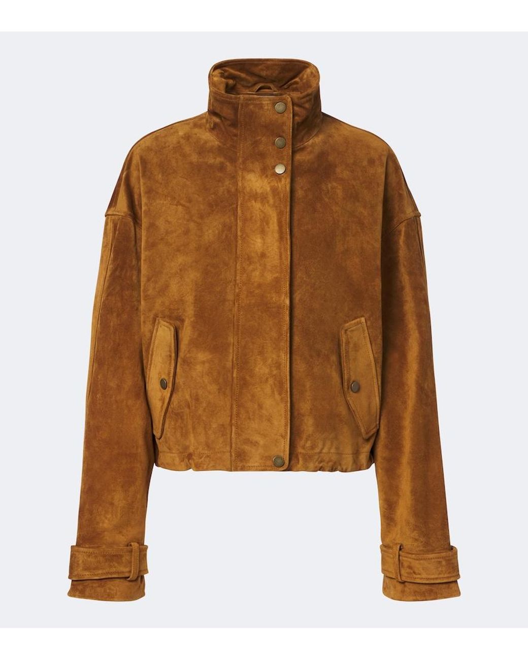 Veronica Beard Brown Bateman Suede Jacket