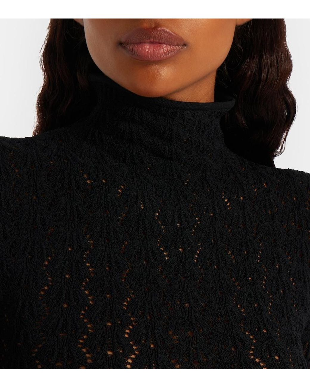 Alaïa Black Jersey Bodysuit