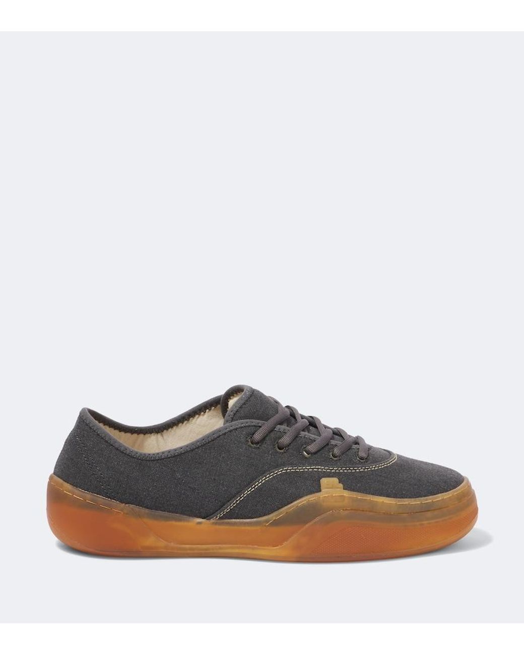 ERL Black Canvas Low-Top Sneakers for men