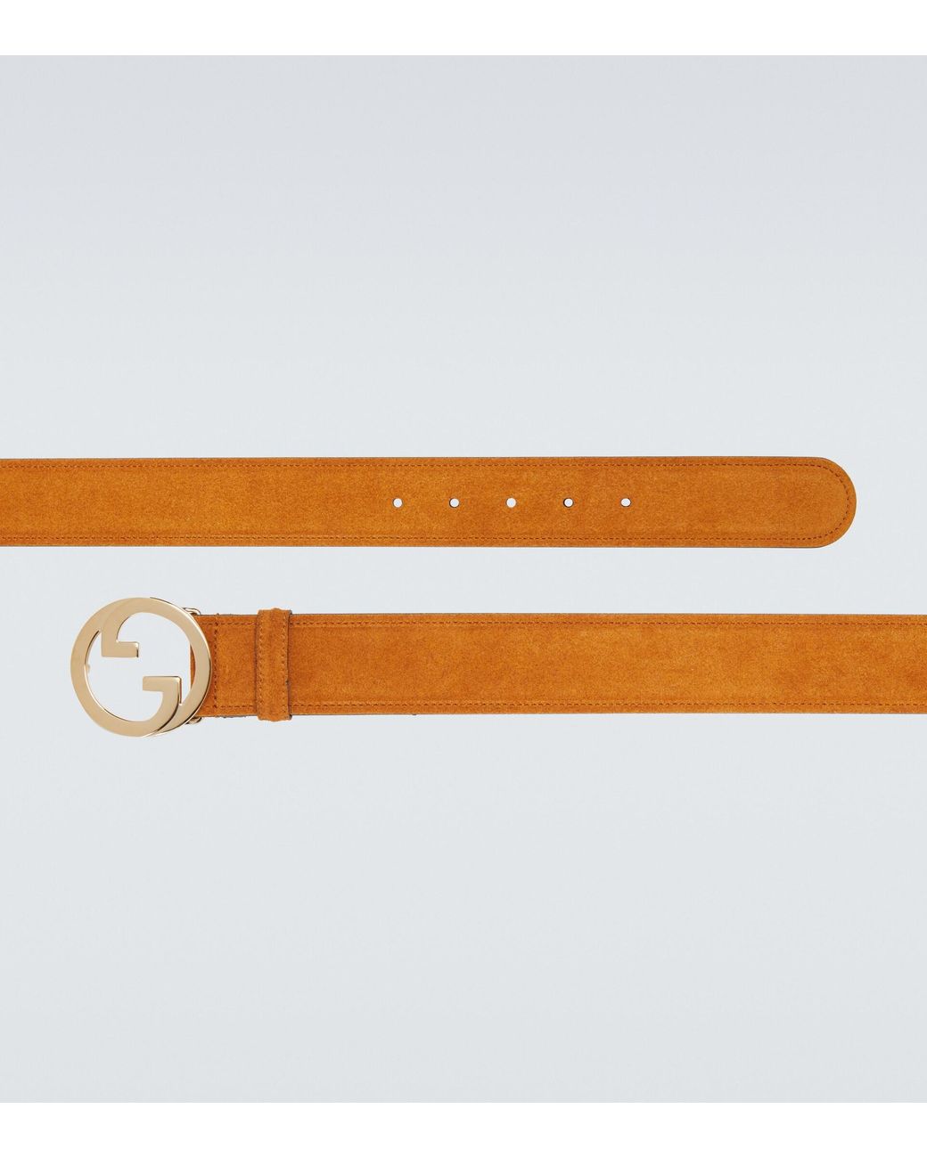 Cognac top gucci belt