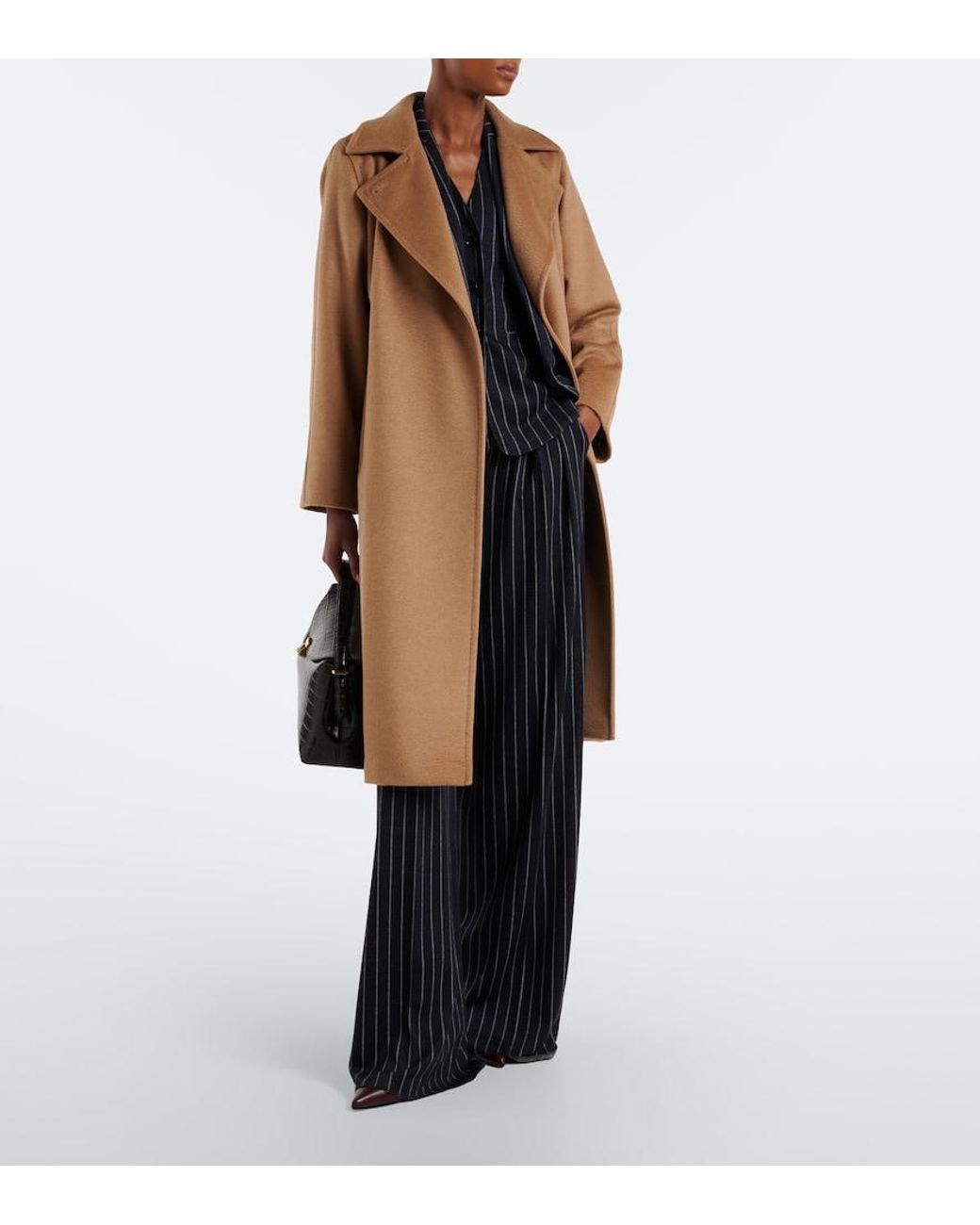 Max Mara Natural Manuela Icon Camel Hair Coat
