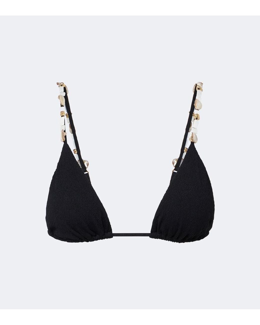 ViX Black X Rosie Huntington-Whiteley Firenze Livia Bikini Top