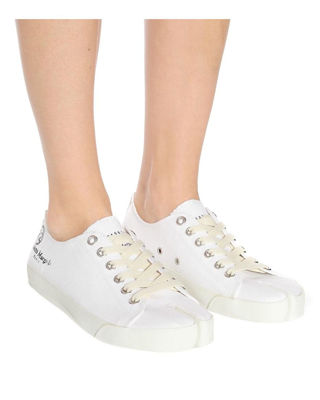 Maison margiela tabi low top sneakers sale