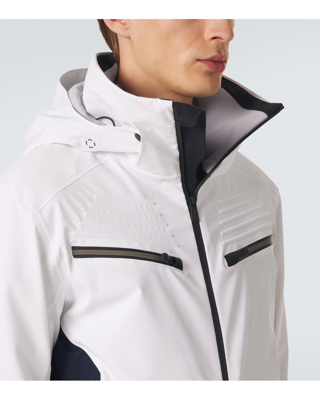 Toni Sailer White Theo Ski Jacket for men