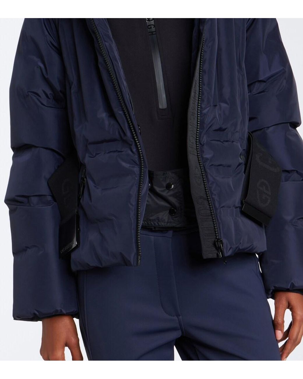 Goldbergh Blue Umi Belted Ski Jacket