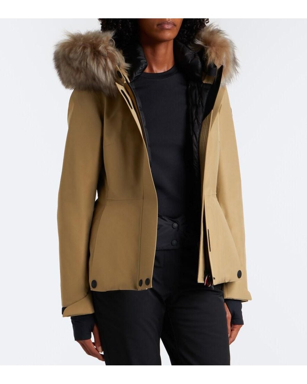 Moncler Natural Laplance Ski Jacket