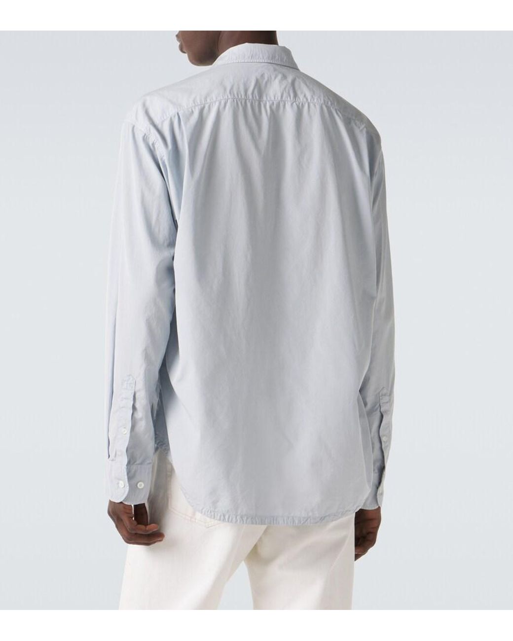 Prada White Cotton Shirt for men