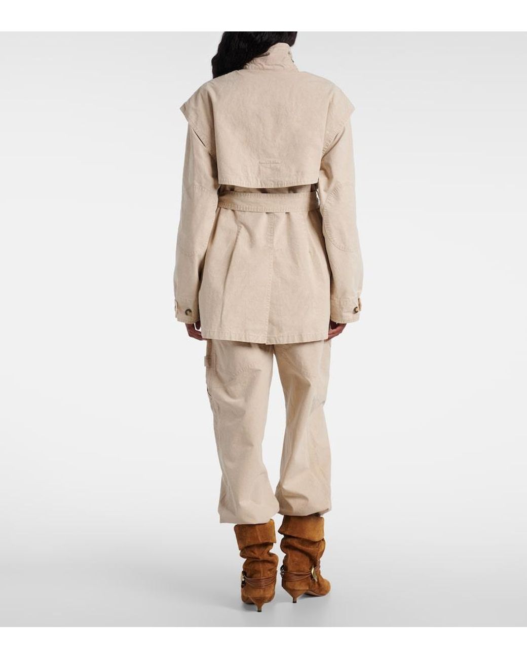 Isabel Marant Natural Malika Cotton Jacket