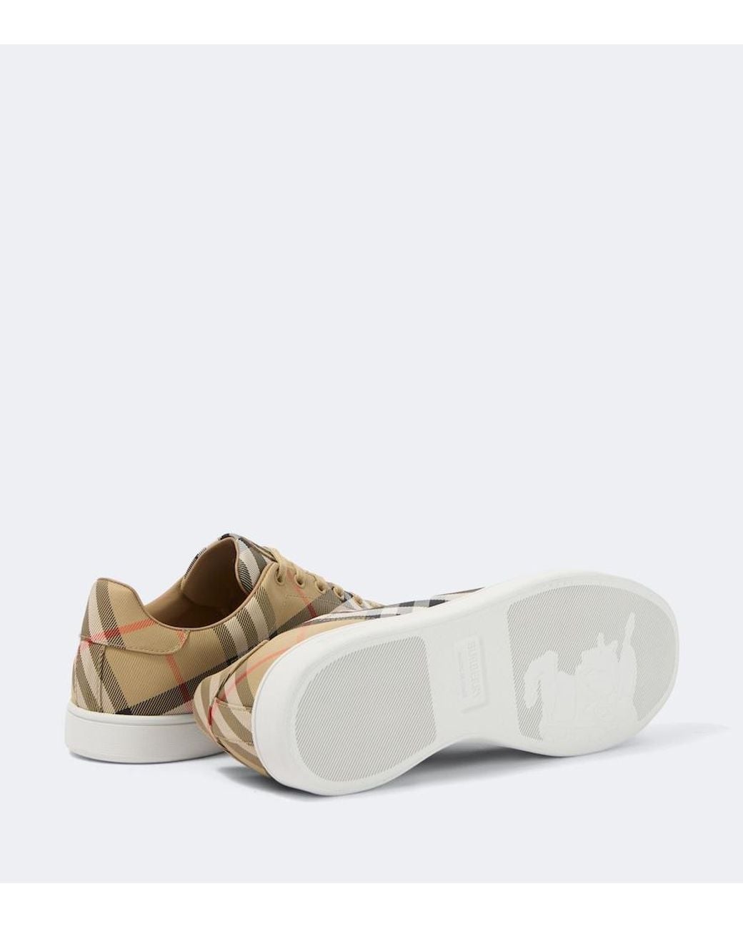 Burberry Brown Sneakers for men