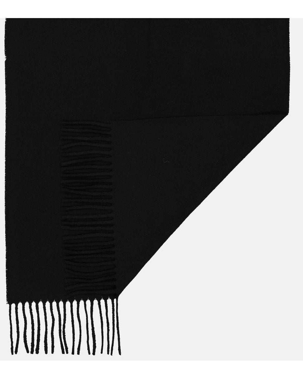 Totême  Black Wool Scarf