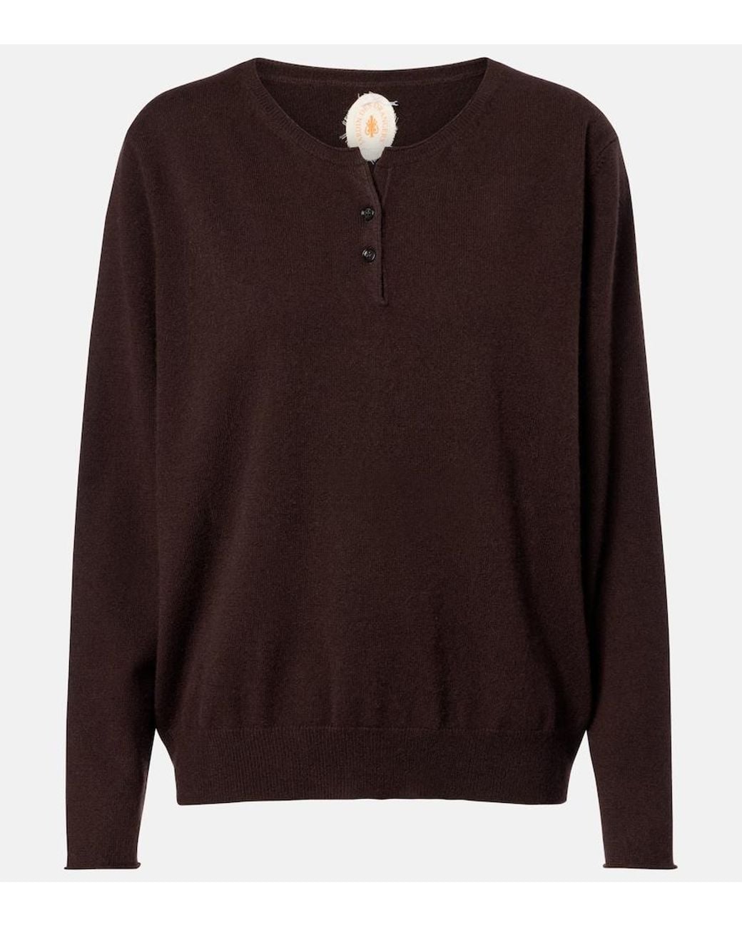 Jardin Des Orangers Brown Cashmere Sweater