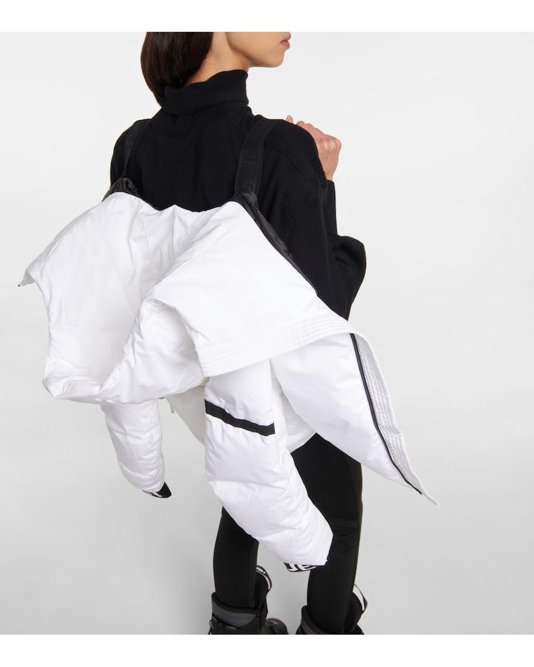 Jet Set White Julia Padded Ski Jacket