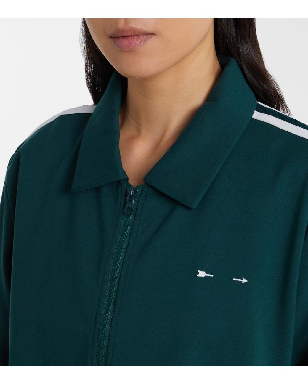 The Upside Green Cobra Pari Track Jacket