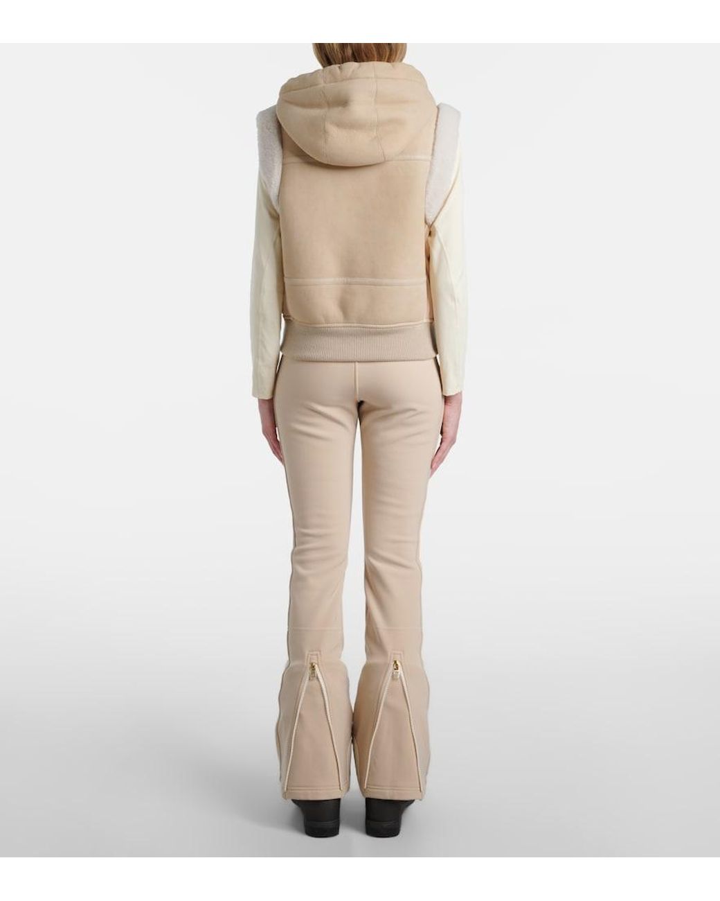 Bogner Natural Finel Suede Ski Jacket