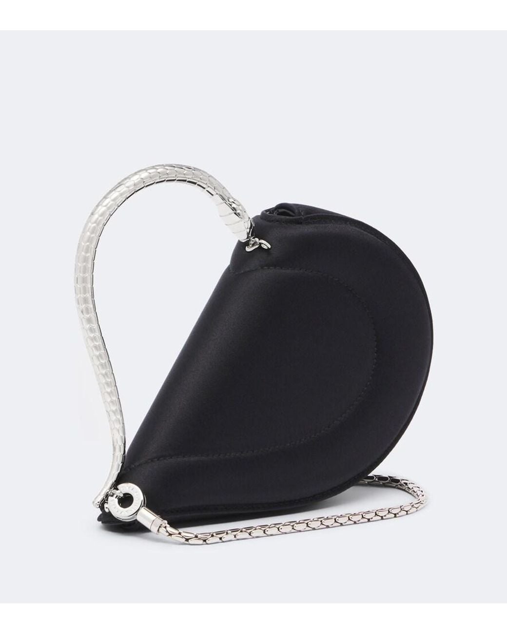 BVLGARI Blue Serpenti Cuoricino Mini Top-Handle Bag