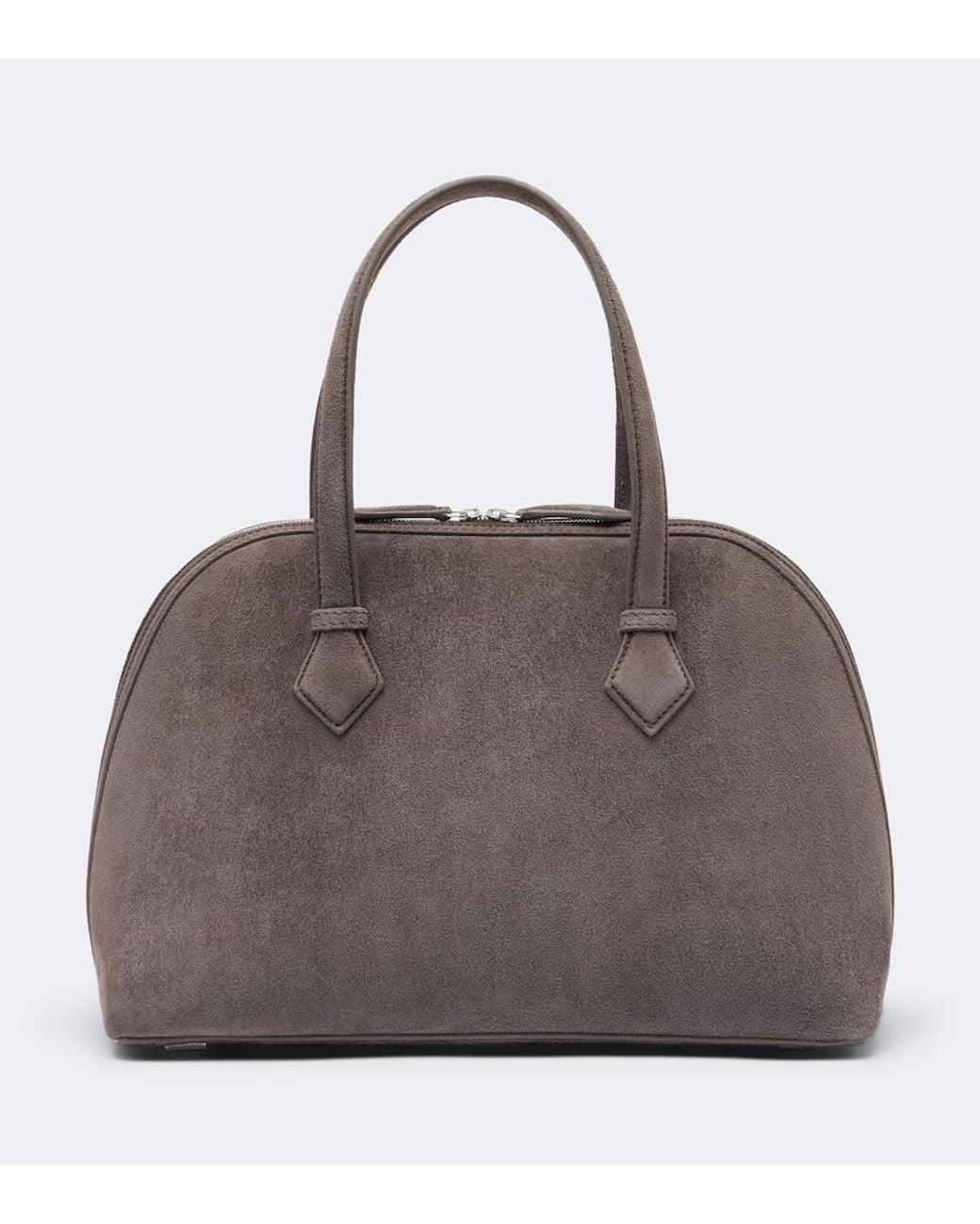 A.Emery Gray Harnick Suede Top Handle Bag