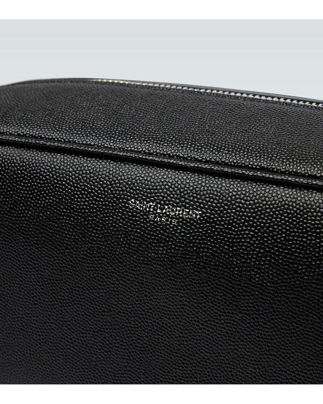 Saint Laurent Black Cosmetic Pouch for men