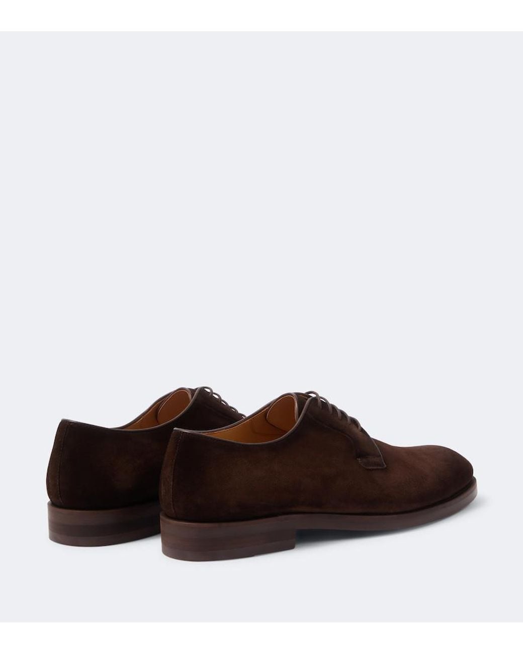Magnanni Shoes Brown Carbonne Suede Oxford Shoes for men