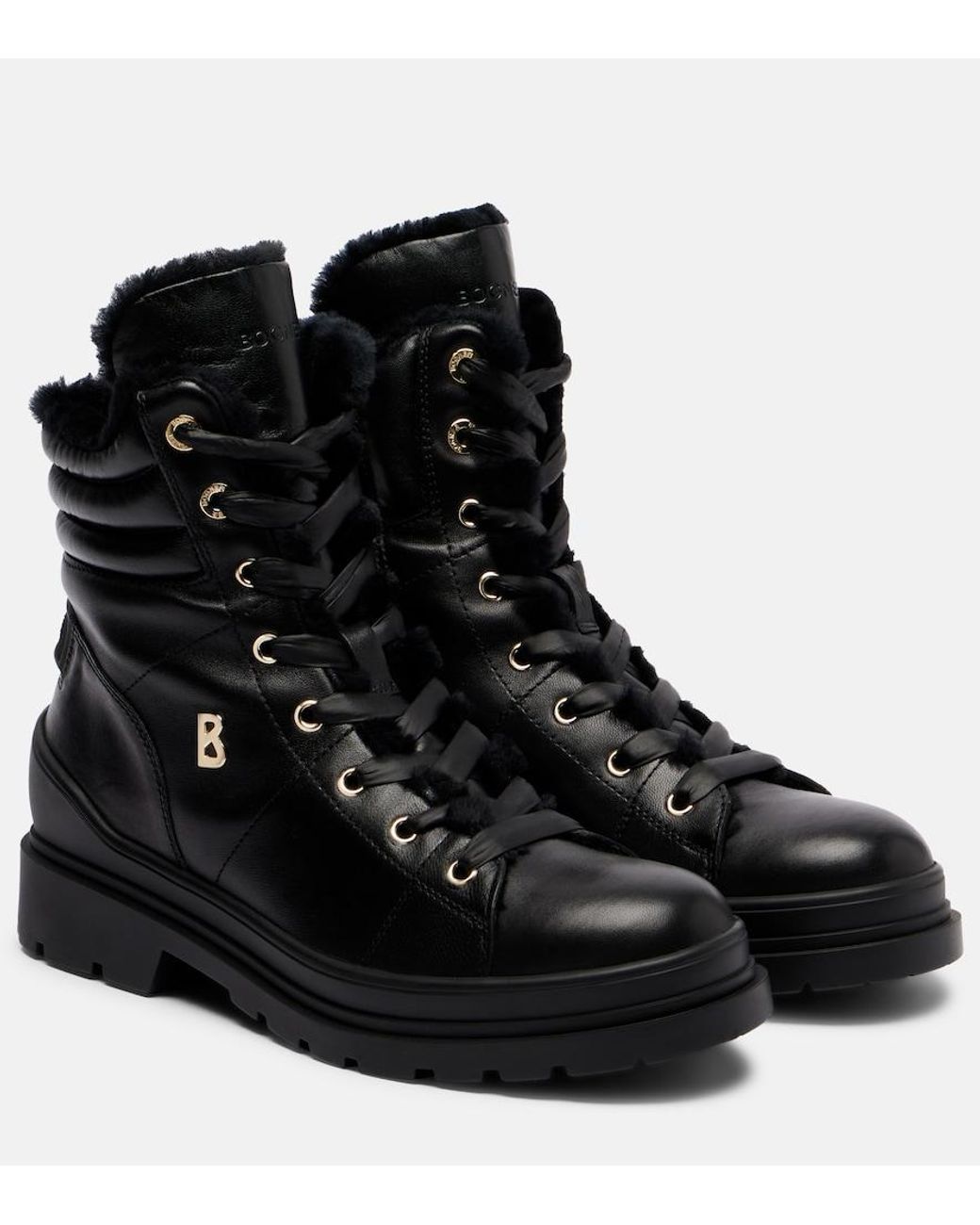 Stivali Stringati St Moritz di Bogner in Black
