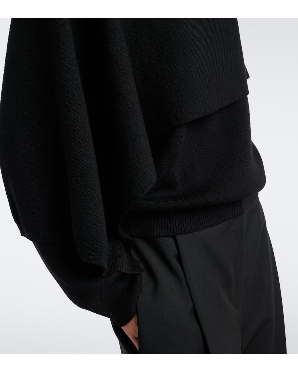 Rohe Black Virgin Wool Sweater