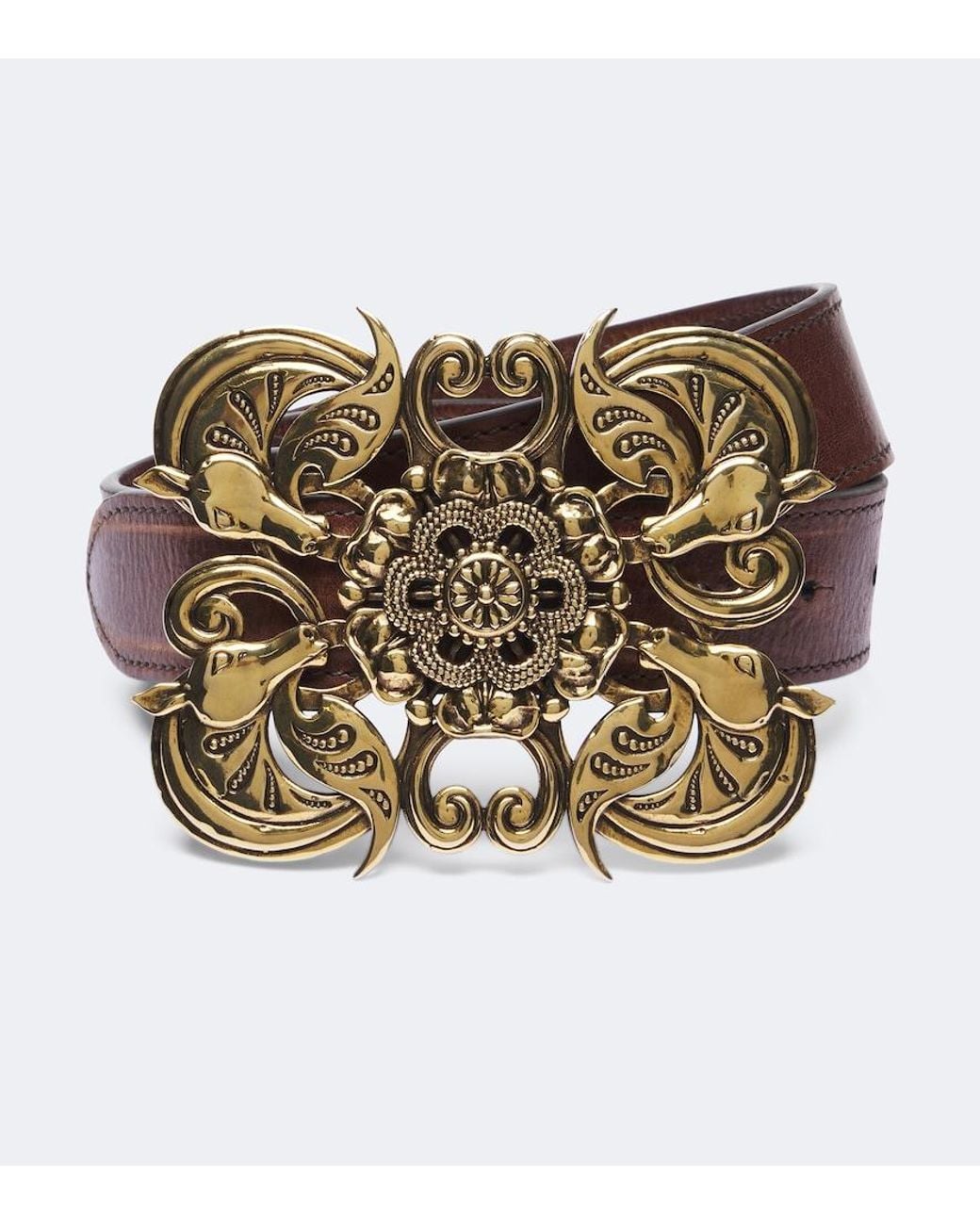 Chloé Metallic Leather Belt