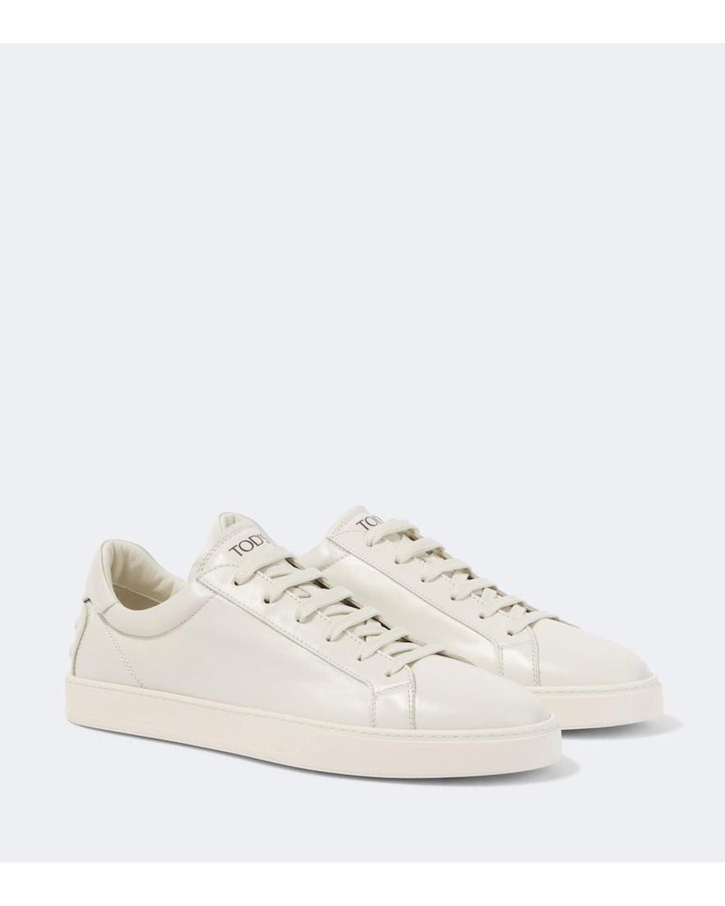 Tod's White Leather Sneakers for men