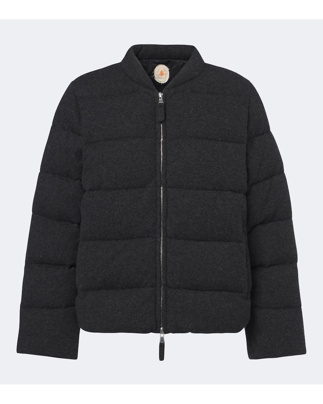 Jardin Des Orangers Black Cashmere Down Jacket