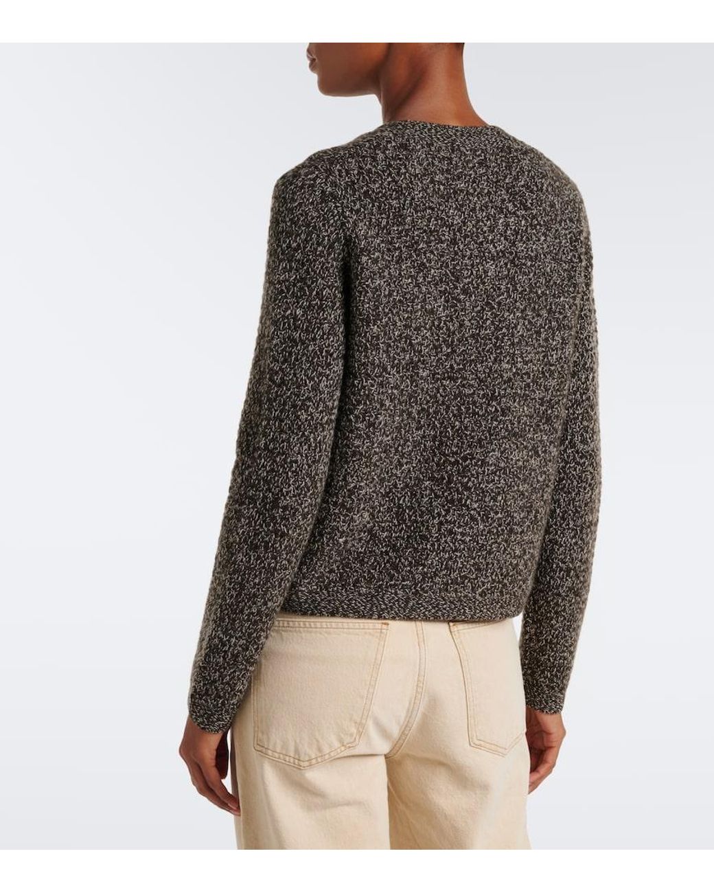 arch4 Gray Tulip Cashmere Cardigan