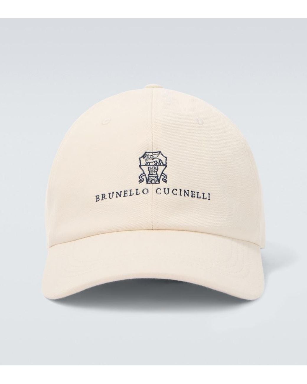 Cappello Da Baseball di Brunello Cucinelli in Natural da Uomo