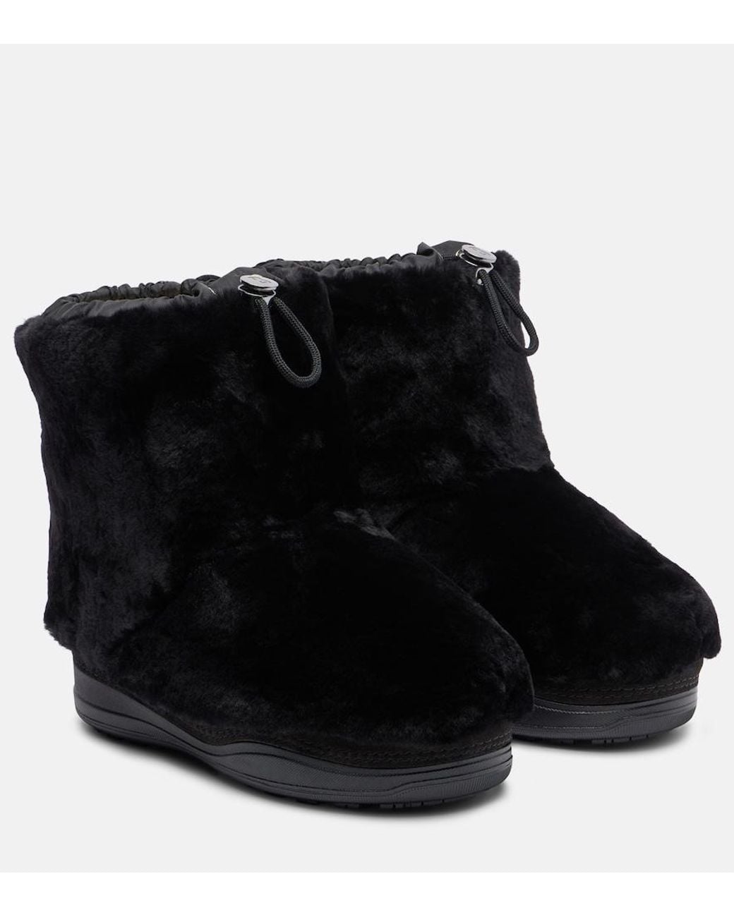 Bogner Black La Plagne Shearling Snow Boots