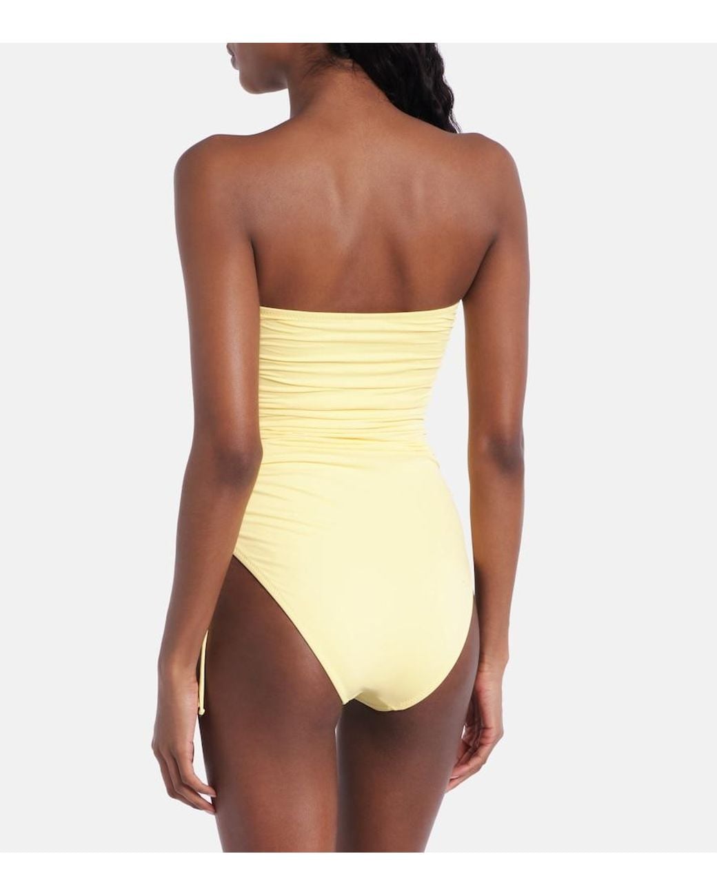 Melissa Odabash Yellow Badeanzug Sydney