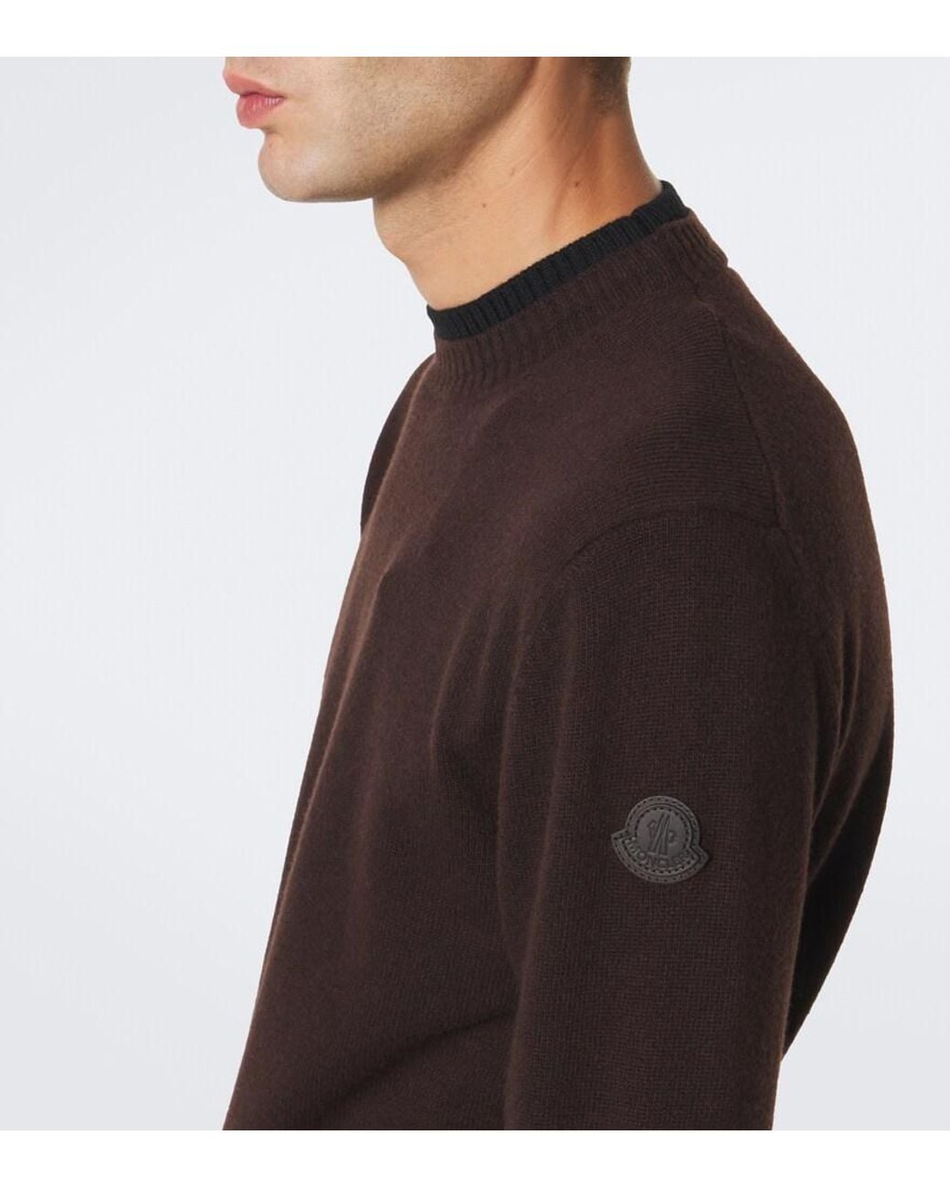 Pullover di Moncler in Black da Uomo