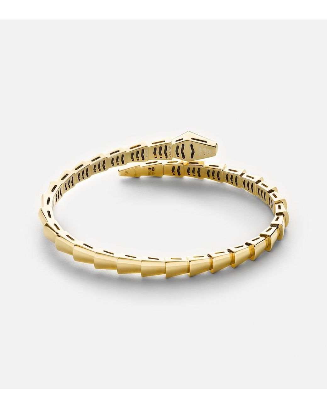 BVLGARI Metallic Serpenti Viper 18Kt Bracelet