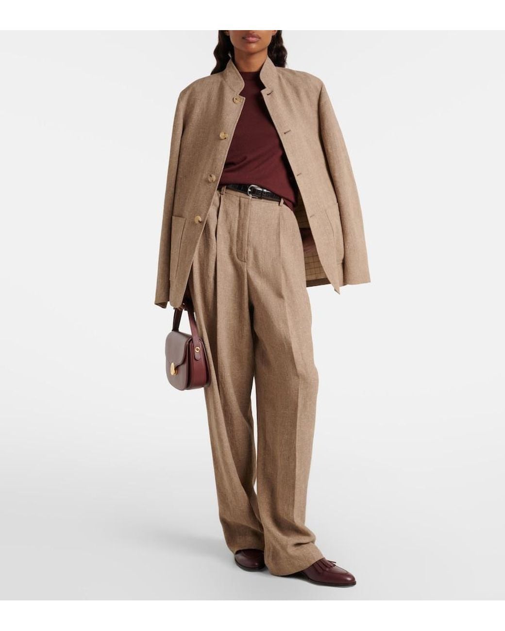 Loro Piana Red Piuma Cashmere Sweater