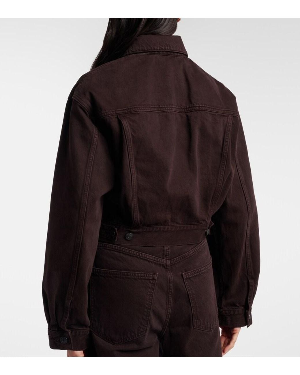 Agolde Brown Radley Denim Jacket