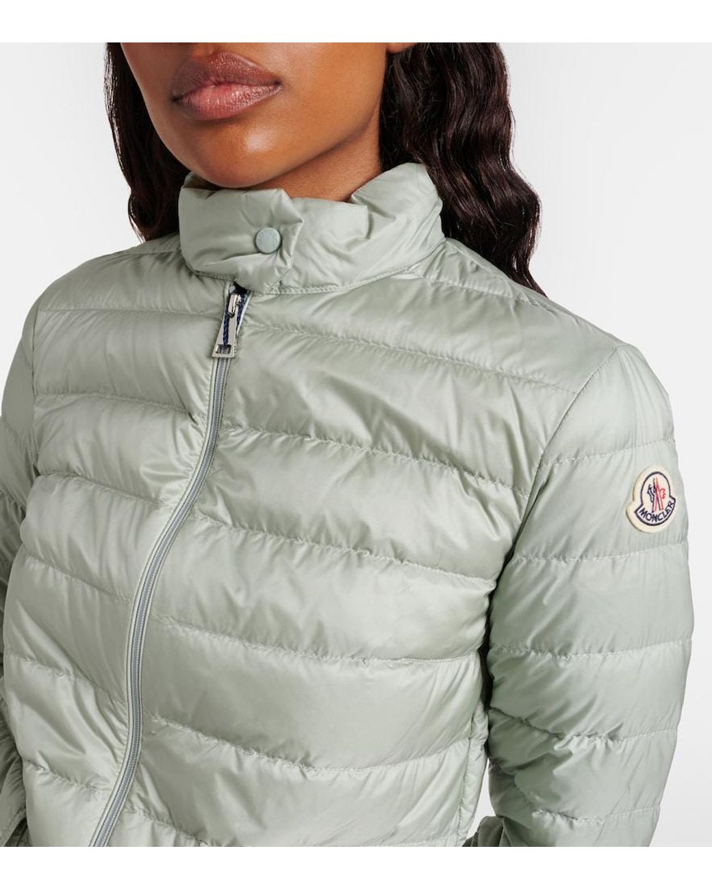 Moncler Green Lans Down Jacket